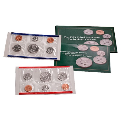 1993 United States Mint Uncirculated Coin Set (P & D)